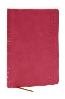 NKJV Student Study Bible: A Guide to Knowing and Living God’s Word (Pink Leathersoft, Red Letter, Comfort Print)