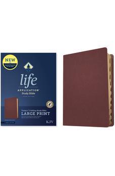 KJV Life Application Study Bible, Third Edition, Large Print (Genuine Leather, Burgundy, Indexed, Red Letter)