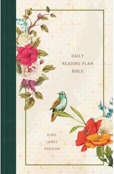 KJV The Daily Reading Plan Bible: The King James Version in 365 Segments Plus Devotions Highlighting God's Promises, Nightingale - Biblestore.com