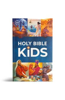 CSB Holy Bible for Kids, Large Print, Economy Edition, Black Letter, Presentation Page, Kid-friendly Gospel Presentation, Full-Color Inserts, Christ Connections, Easy-to-Read Bible Serif Type