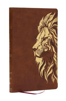KJV Personal Size New Testament, Tan Leathersoft, Red Letter, Comfort Print