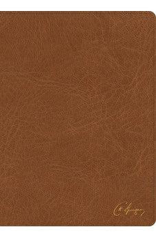 KJV Spurgeon Study Bible, Tan LeatherTouch, Black Letter, Pure Cambridge Text, Study Notes and Commentary, Quotes, Sermons Outlines, Easy-to-Read Bible MCM Type