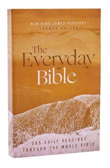 NKJV The Everyday Bible, Paperback, Red Letter: 365 Daily Readings Through the Whole Bible