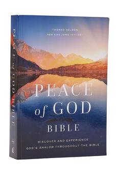 NKJV Peace of God Bible: Discover and Experience God's Shalom Throughout the Bible (Softcover, Red Letter, Comfort Print)