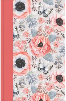 KJV Go-Anywhere Study Bible (Coral Butterfly) [Thumb-Indexed]