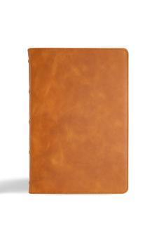 KJV Giant Print Bible, Holman Handcrafted Collection, Marbled Chestnut Premium Calfskin, Red Letter, Presentation Page, Sewn Binding, Full-Color Maps, Easy-to-Read Bible MCM Type - Biblestore.com