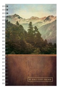 My Bible Study Tracker: Leather Forest