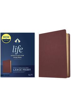 KJV Life Application Study Bible, Third Edition, Large Print (Genuine Leather, Burgundy, Red Letter)