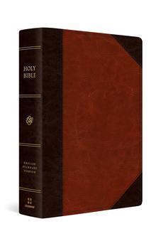 ESV Super Giant Print Bible (TruTone, Brown/Cordovan, Portfolio Design)