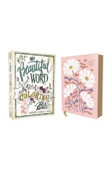 NIV Beautiful Word Coloring Bible, Leathersoft, Pink: Hundreds of Verses to Color - Biblestore.com
