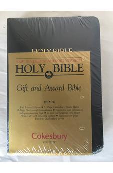 NRSV Gift and Award Bible Cokesbury: Black Imitation Leather, Red Letter