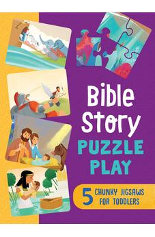 Bible Story Puzzle Play: 5 Chunky Jigsaws for Toddlers