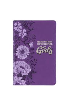 The Pocket Bible Devotional For Girls, Purple Imitation Leather