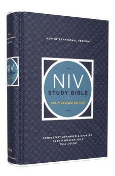 NIV Study Bible Fully Revised Edition Comfort Print hardcover (red letter)