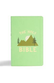 CSB Kids Bible, Anglicised Edition, Light Green LeatherTouch, Black Letter, Presentation Page, Study Helps for Children, Full-Color Inserts and Maps, Easy-to-Read Bible Serif Type - Biblestore.com