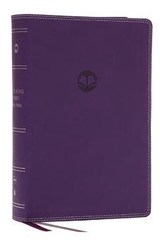 NKJV Enduring Word Study Bible: Pastoral Commentary from Every Chapter of the Bible (Purple Leathersoft, Red Letter, Comfort Print)