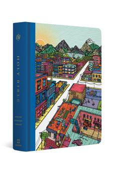 ESV Single Column Journaling Bible, Artist Series (Hardcover, Hugo Pineda, Christ the Reconciler) - Biblestore.com