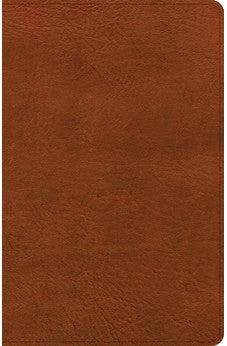 NASB Large Print Thinline Bible, Burnt Sienna LeatherTouch, Black Letter, Presentation Page, Footnotes, Full-Color Maps, Easy-to-Read Bible Karmina Type