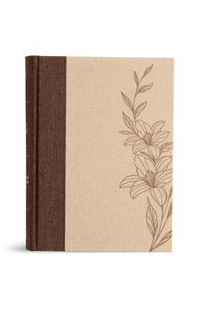 CSB Single-Column Wide-Margin Bible, Cream Cloth Over Board, Black Letter, Presentation Page, Full-Color Maps, Easy-to-Read Bible Serif Type