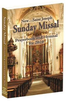 St. Joseph Sunday Missal Prayerbook and Hymnal for 2024: American Edition