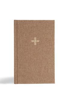 CSB Single-Column Personal Size Reference Bible, Brown Cloth Over Board, Black Letter, Cross-References, Footnotes, Easy-to-Read Bible Serif Type