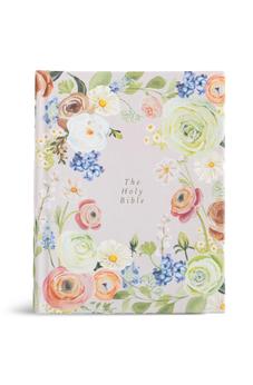 CSB Notetaking Bible, Hosanna Revival Edition, Loveland Cloth Over Board, Black Letter, Single-Column, Journaling Space, Reading Plan, Easy-to-Read Bible Serif Type