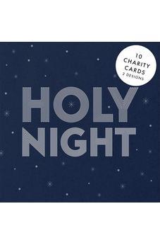 SPCK Charity Christmas Cards with Bible Verse, Pack of 10, 2 Designs: Bold Typography