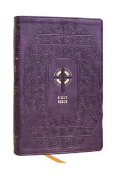 NRSVCE Sacraments of Initiation Catholic Bible, Purple Leathersoft