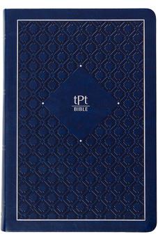 TPT New Testament (2020 Edition) Giant Print Indigo: With Psalms, Proverbs, and Song of Songs - A Modern, Easy-to-Read Bible