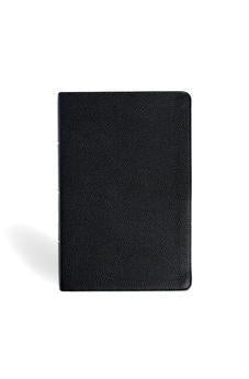 NASB Personal Size Giant Print Bible, Black Genuine Leather, Red Letter, Easy-to-Read Bible Karmina Type