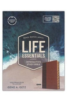 CSB Life Essentials Interactive Study Bible, Brown LeatherTouch, Indexed
