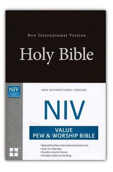 NIV Value Pew and Worship Bible, Hardcover, Black 9780310446200