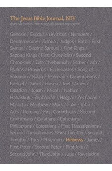 NIV The Jesus Bible Journal, Hebrews, Paperback, Comfort Print