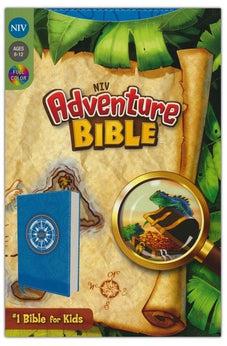 NIV Adventure Bible, Leathersoft, Blue, Full Color