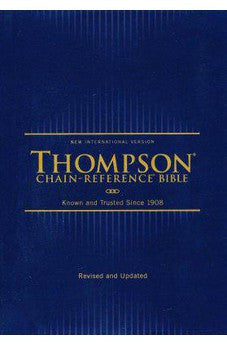 NIV Thompson Chain-Reference Bible, Hardcover, Navy, Red Letter, Comfort Print