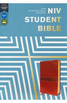 NIV Student Bible, Leathersoft, Brown