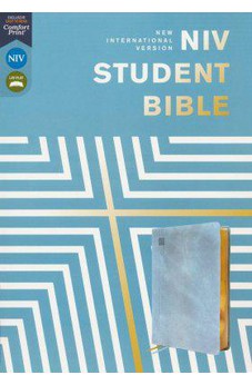 NIV Student Bible, Leathersoft, Teal