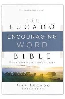 NIV, Lucado Encouraging Word Bible, Leathersoft, Brown, Comfort Print