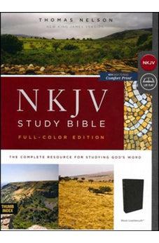 NKJV Study Bible, Leathersoft Black, Thumb Indexed, Comfort Print 9780785220657