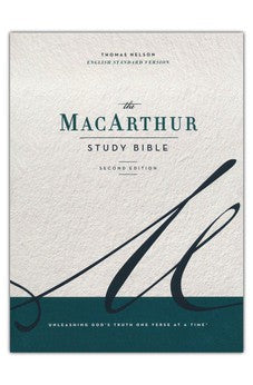 ESV MacArthur Study Bible, 2nd Edition, Hardcover - Biblestore.com