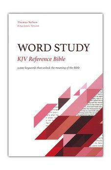 KJV Word Study Reference Bible, Hardcover, Red Letter