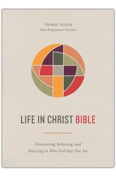 NKJV Life in Christ Bible: Discovering, Believing, and Rejoicing in Who God Says You Are (Brown Bonded Leather, Red Letter)