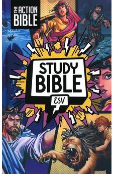 ESV The Action Bible Study Bible, Hardcover, Full Color