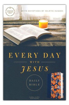 CSB Every Day with Jesus Daily Bible, Trade Paper Edition, Black Letter, 365 Days, One Year, Devotonals, Easy-to-Read Bible Serif Type