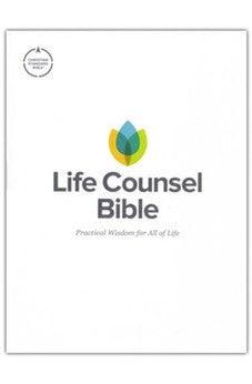 CSB Life Counsel Bible, Hardcover, Black Letter, Articles, Word Studies, Quotes, Cross-References, Easy-to-Read Bible Serif Type