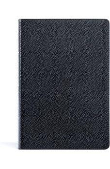 CSB Super Giant Print Reference Bible, Black Genuine Leather, Red Letter, Presentation Page, Cross-References, Full-Color Maps, Easy-to-Read Bible Serif Type