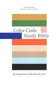 NKJV Color Code Study Bible, Revealing God's Truth Color by Color (Purple Leathersoft, Red Letter)