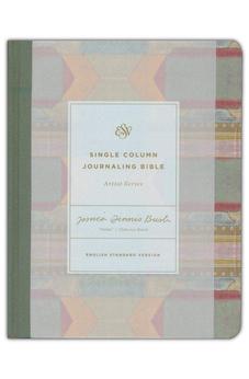 ESV Single Column Journaling Bible, Artist Series (Cloth over Board, Jessica Dennis Bush, Trellis)