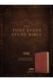 CSB Tony Evans Study Bible, British Tan LeatherTouch, Indexed