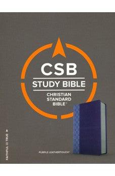 CSB Study Bible, Purple LeatherTouch 9781433648014